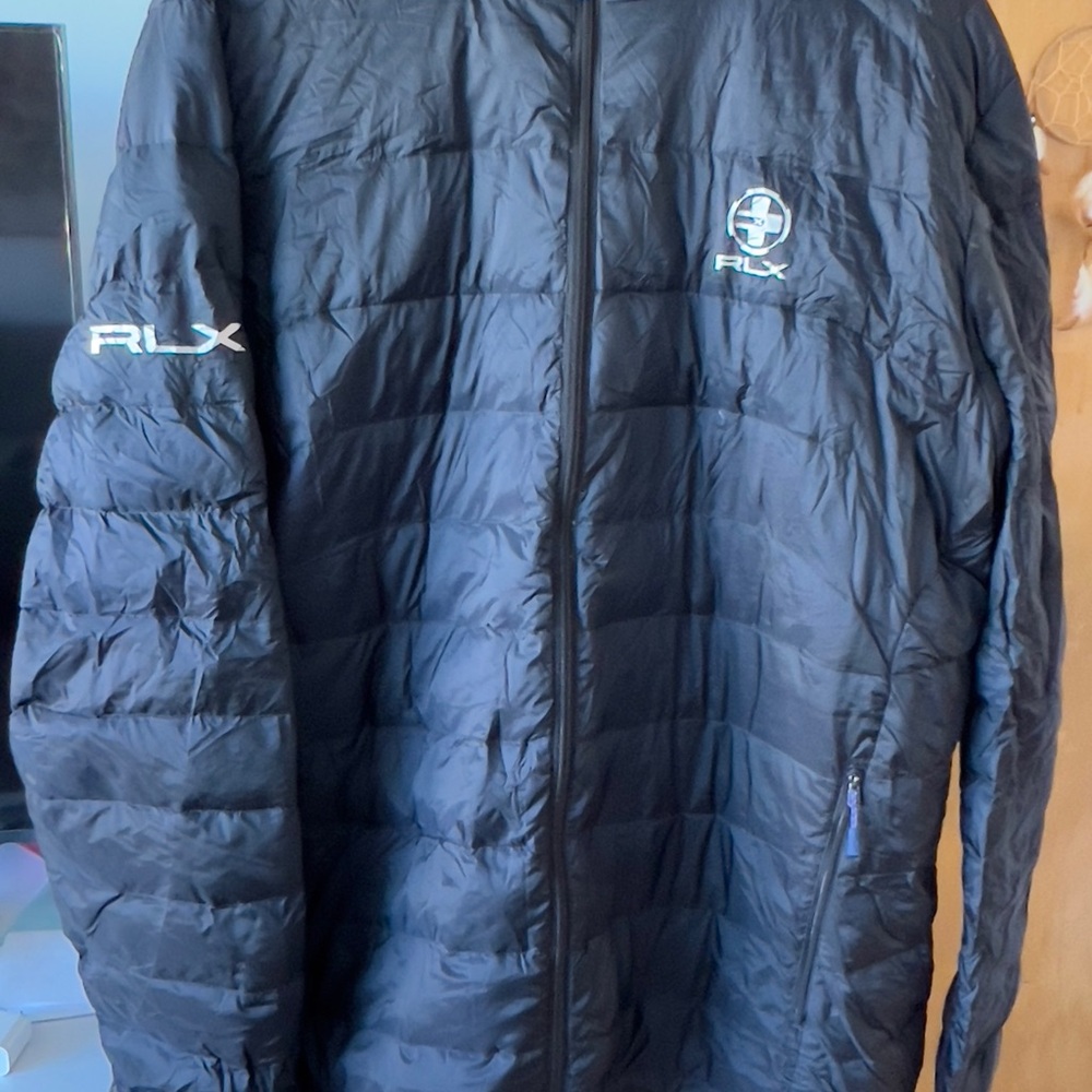 Ralph Lauren RLX Navy Puffer Jacket